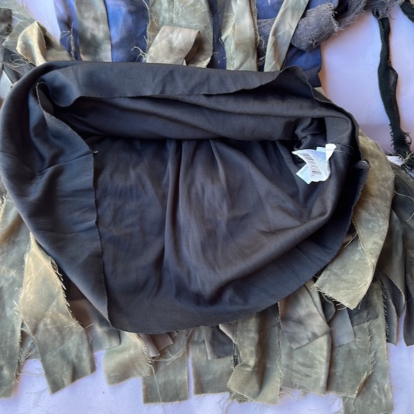 Zombie dress with waist tie, polyester stretch and comfortable! - Picture 7 of 12